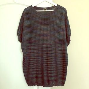 M Missoni knit short sleeve tunic